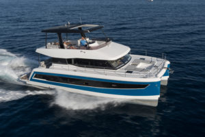 FOUNTAINE PAJOT MOTORS flotte différents catamarans à moteur